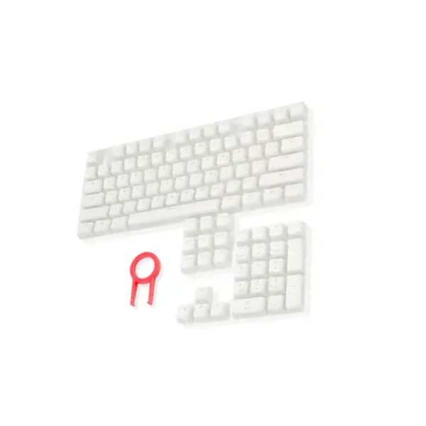 Picture of Redragon A130 Pudding Standard Keyboard Keycaps( White )