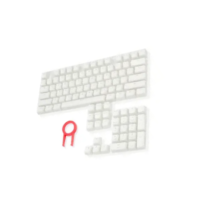 Picture of Redragon A130 Pudding Standard Keyboard Keycaps( White )