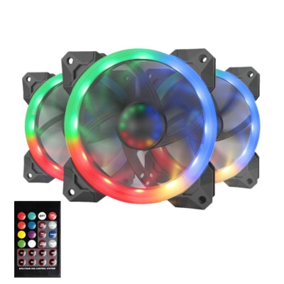 Picture of Redragon F009 RGB 120mm Case Fan( Black )