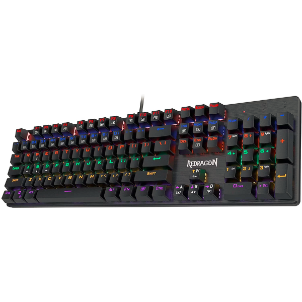Picture of Redragon K608 Rainbow Valheim USB Mechanical Gaming Keyboard( Black )