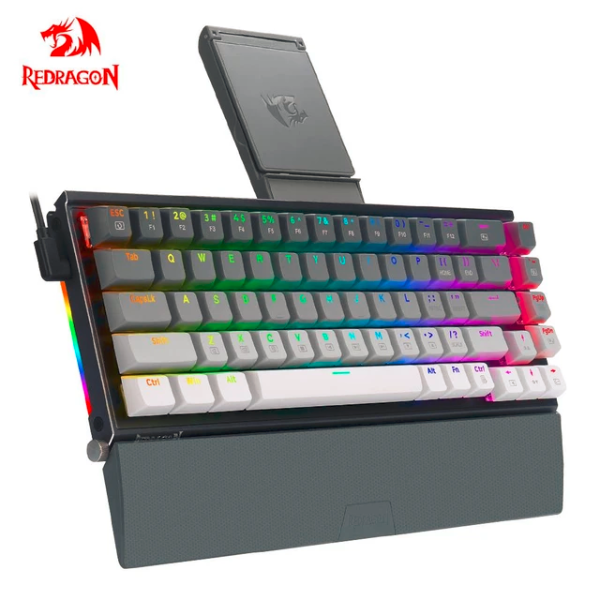 Picture of Redragon K641 Shaco Pro RGB Tri-Mode Wireless Mechanical Gaming Keyboard( Multicolor )