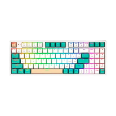 Picture of Redragon K643 Veigar Wireless Tri-modes Mechanical Gaming Keyboard( Multicolor )