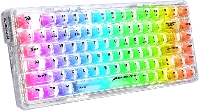Picture of Redragon K649 ELF PRO Transparent Mechanical Keyboard( Multicolor )