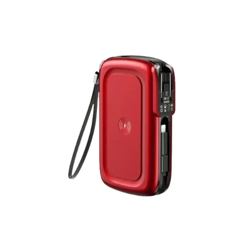 Picture of Remax AWP-01 10000mAh 4-in-1 (PD 20W+QC 22.5W) Magnetic Wireless Power Bank( Red )