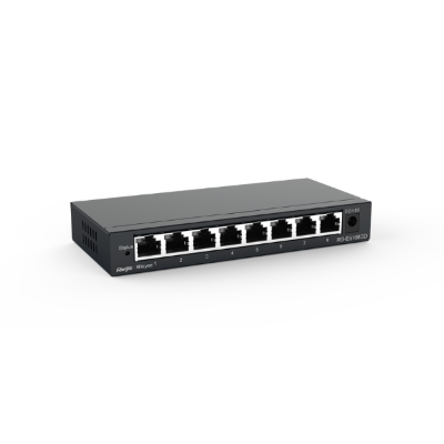 Picture of Ruijie RG-ES108GD 8-Port 10/100/1000M Gigabit Unmanaged Switch( Black )