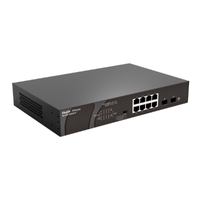 Picture of Ruijie RG-ES110GDS-P 10-port Gigabit Unmanaged PoE Switch( Black )