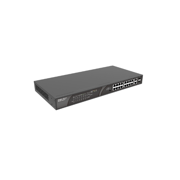 Picture of Ruijie RG-ES118S-LP 18-Port PoE Desktop Unmanaged Switch( Black )