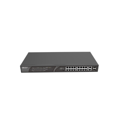 Picture of Ruijie RG-ES118S-LP 18-Port PoE Desktop Unmanaged Switch( Black )