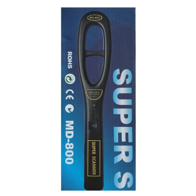 Picture of Super Scanner MD-800 Hand Held Metal Detector( Black )