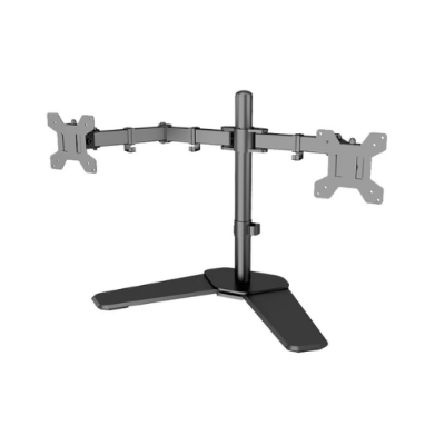 Picture of T022 Multifunction 15 Inch to 30 Inch Dual Desktop Monitor or TV Mount Stand( Black )