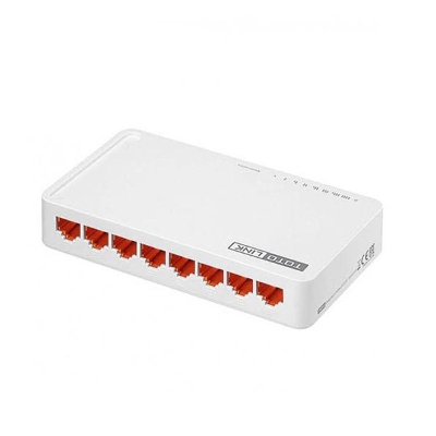 Picture of Toto-link S808 8 Port 10/100M Unmanaged Desktop Switch( White )