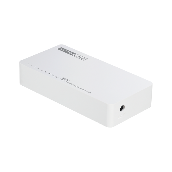 Picture of Toto-link S808 8 Port 10/100M Unmanaged Desktop Switch( White )