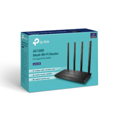 Picture of Tp link Archer C6 AC1200 Dual-Band Gigabit Wi-Fi Router( Black )