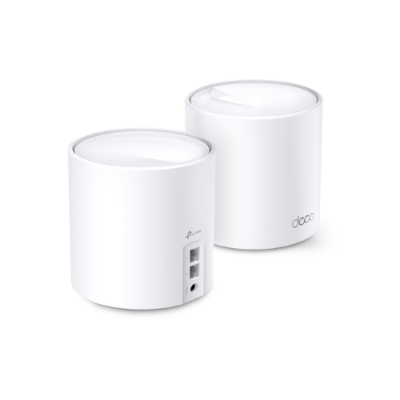 Picture of TP-Link Deco X20 (2-Pack) 1800Mbps Dual-Band WiFi 6 Mesh Router( White )