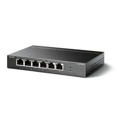 Picture of TP-Link TL-SF1006LP 41 Watt (4 PoE Port) Switch( Black )