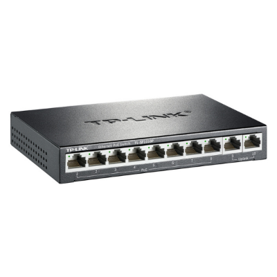 Picture of TP-Link TL-SF1010P 62 Watt (8 PoE Port) Switch( Black )