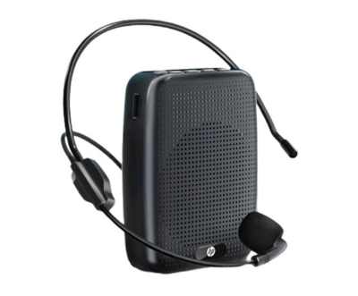 Picture of HP LS231 Little Bee Amplifier Microphone With Portable Speaker( Black )