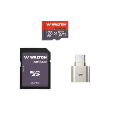 Picture of Walton 128GB WMC128WC With Type-C Card Reader, SD Card Adapter & Micro SD Card Combo( 128GB )