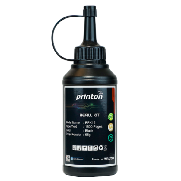 Picture of Walton Toner Refill Kit RFK16( Black )