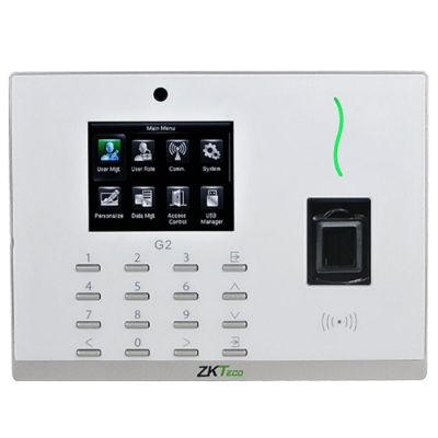 Picture of ZKTeco G2 Fingerprint Time Attendance Terminal( Multicolor )