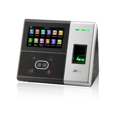 Picture of ZKTeco SFace900 Multi-Biometric Time Attendance with Adapter( Multicolor )