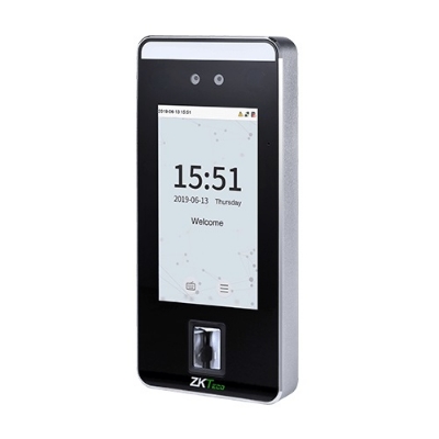 Picture of ZKTeco SpeedFace-V5L Biometric Time Attendance and Access Control Terminal with Adapter