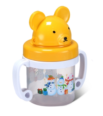 Buy Cute Water Bottle 200 ML - Trans & Pink Online