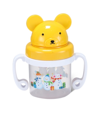 Buy Cute Water Bottle 200 ML - Trans & Pink Online