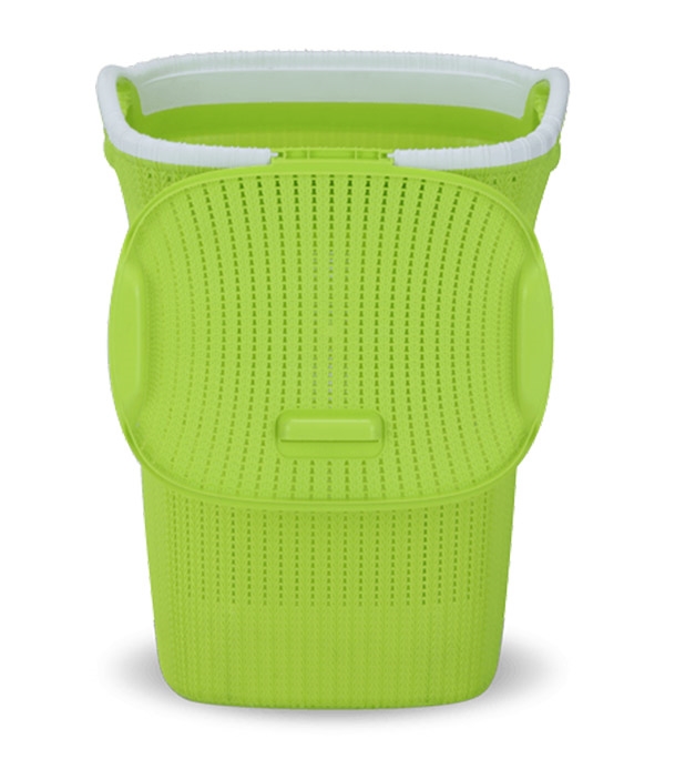 Picture of Caino Laundry Basket Oval Lime Green 