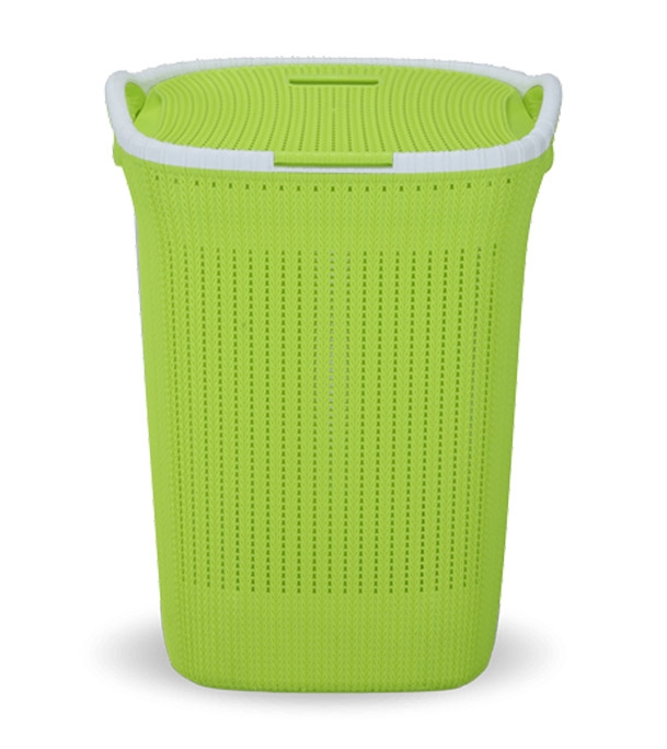 Picture of Caino Laundry Basket Oval Lime Green 
