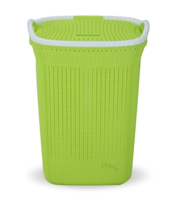 Picture of Caino Laundry Basket Oval Lime Green 