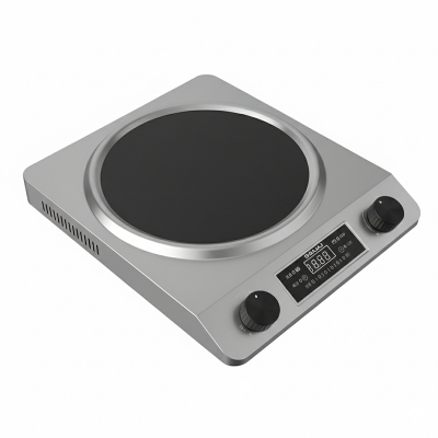 Picture of Bajaj Multipan 2200 Watt Infrared Cooker (B-455) with Timer Function, Concave shape high-resistant glass and 90% Energy Saving