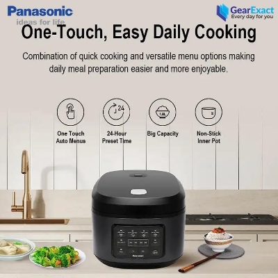 Picture of Panasonic SR-DA182 Multi Cooker Rice Cooker with 4 Auto Menus ( Black )