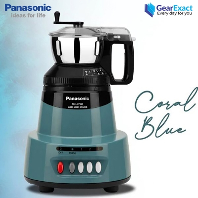 Picture of Panasonic MX-AV325 Elements Series 1500W Super Mixer Grinder ( Coral Blue )
