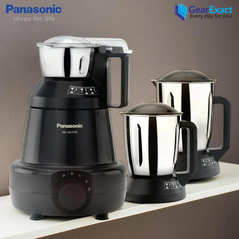 Picture of Panasonic MX-GE3750 Value+ Super Mixer Grinder ( Black )