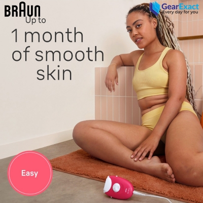 Picture of Braun Silk-épil 3 SE3-202 Epilator and Practical Trimmer for Women ( Pink )