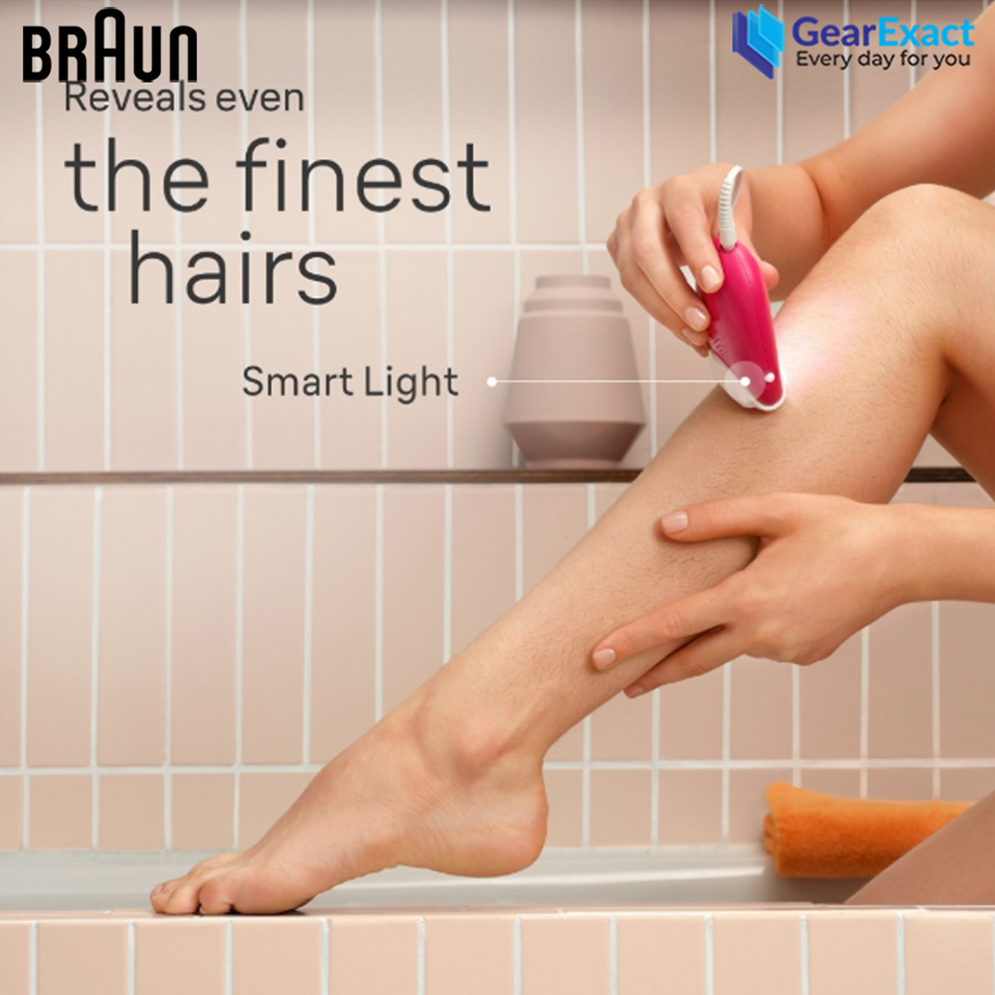 Picture of Braun Silk-épil 3 SE3-202 Epilator and Practical Trimmer for Women ( Pink )