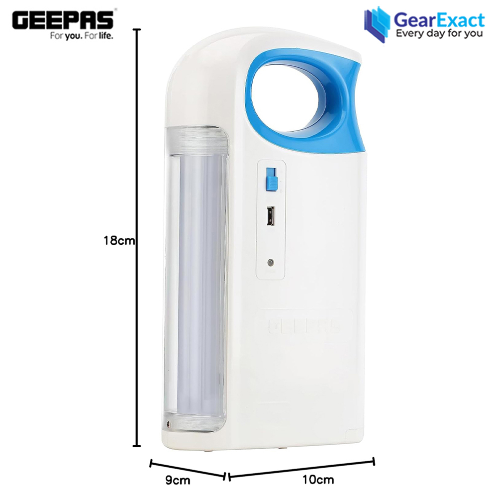 Picture of Geepas GE53028 Rechargeable Emergency Lantern Perfect for Indoor and Outdoor ( Blue )