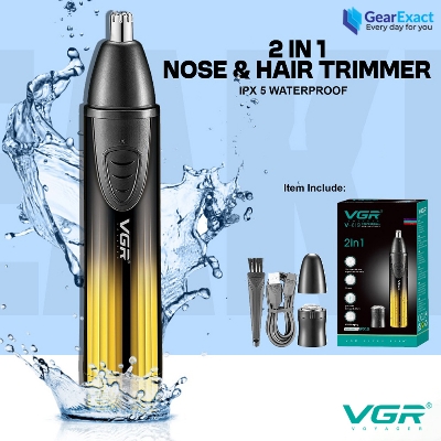 Picture of VGR V-619 Professional 2-in-1 Nose Trimmer and Shaver for Men and Women