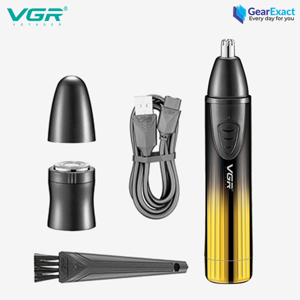 Picture of VGR V-619 Professional 2-in-1 Nose Trimmer and Shaver for Men and Women