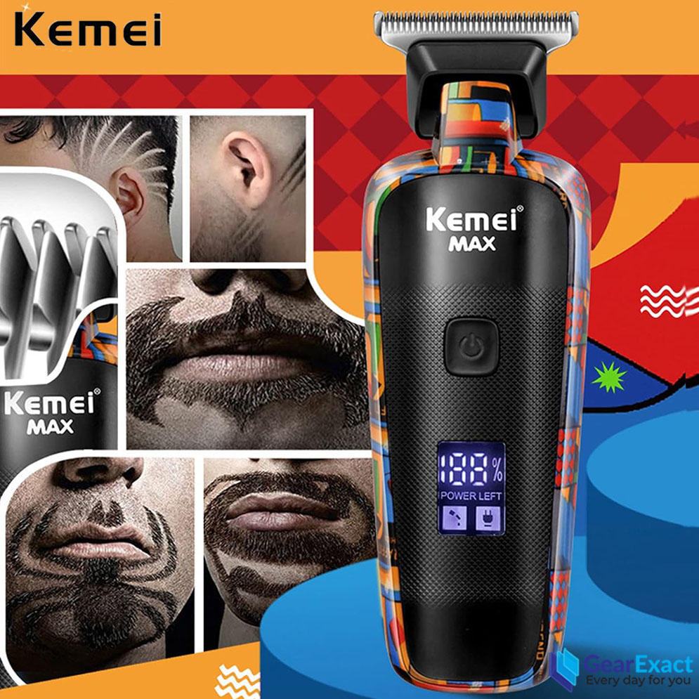 Picture of Kemei KM-MAX5090 Professional Hair Clipper and Beard Trimmer for Men