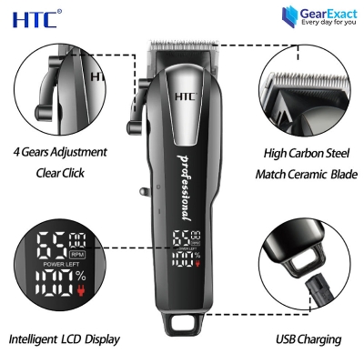 Picture of HTC CT-8083 Professional Hair Clipper and Beard Trimmer Salon Series for Men