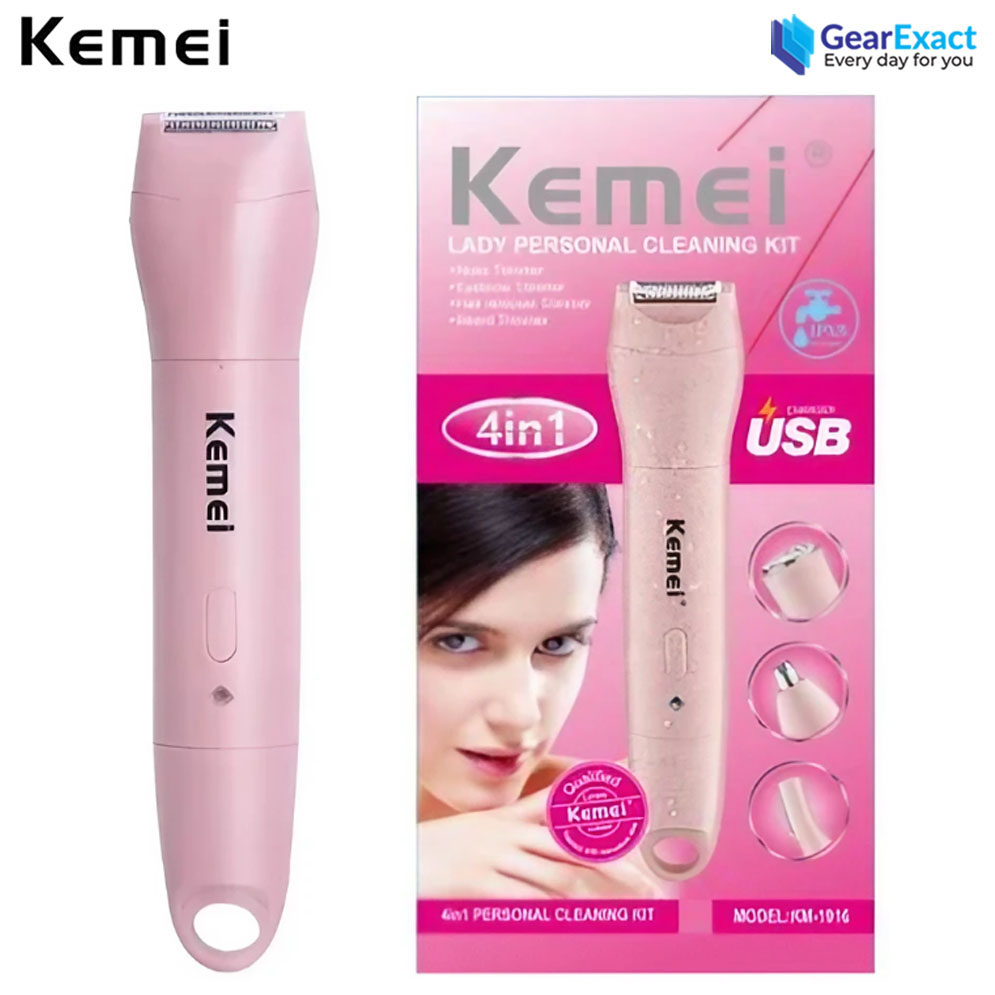 Picture of Kemei KM-1916 Lady 4-in-1 Personal Cleaning Kit for Women