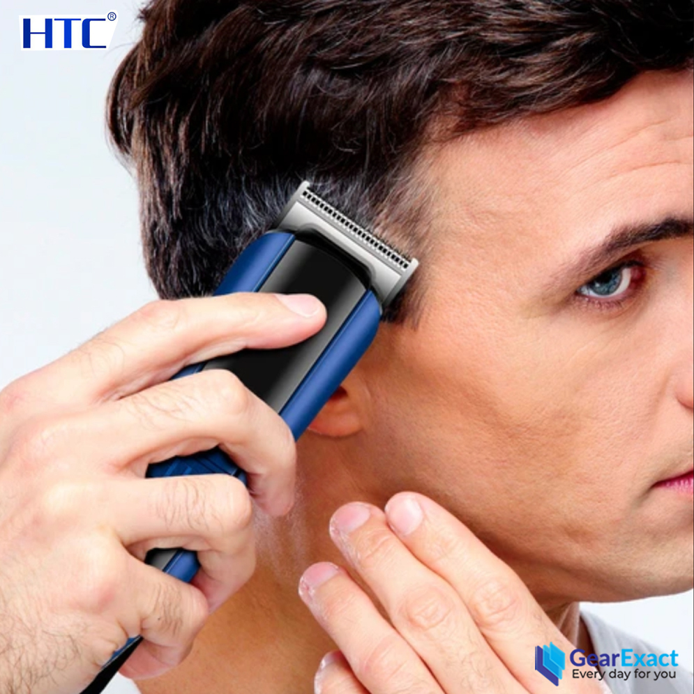 Picture of HTC AT-1105 Rechargeable Beard Trimmer and Hair Clipper for Men