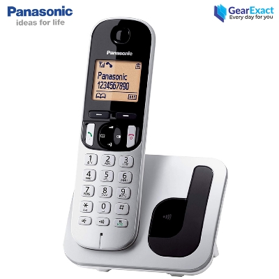 Picture of Panasonic KX-TGC210 Digital Cordless Telephone ( Silver )