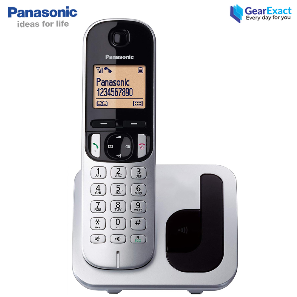 Picture of Panasonic KX-TGC210 Digital Cordless Telephone ( Silver )