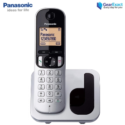 Picture of Panasonic KX-TGC210 Digital Cordless Telephone ( Silver )