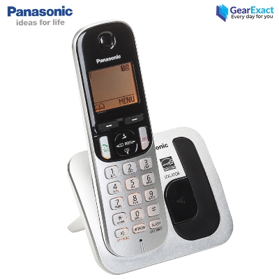 Picture of Panasonic KX-TGC210 Digital Cordless Telephone ( Silver )