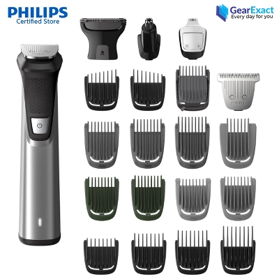 Picture of Philips MG7771/70 Norelco Multigroom 9000 Face, Head, and Body for Men ( Silver )
