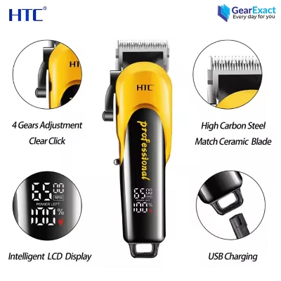 Picture of HTC CT-8082 Professional Hair Clipper and Beard Trimmer Salon Series for Men